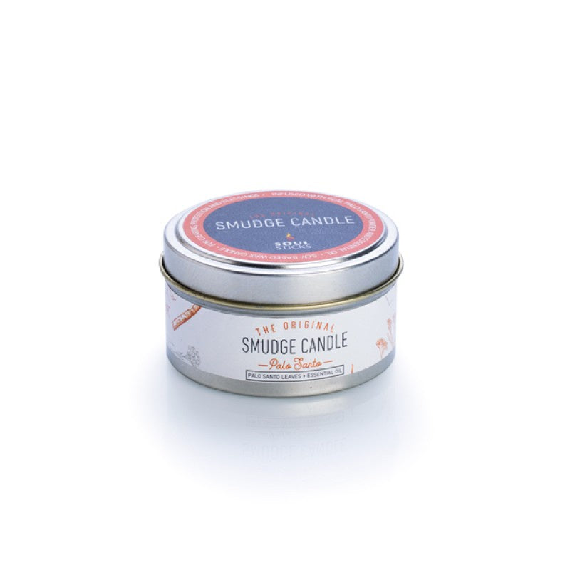 Smudge Candle Tin Soul Sticks Palo Santo | Carpe Diem With Remi