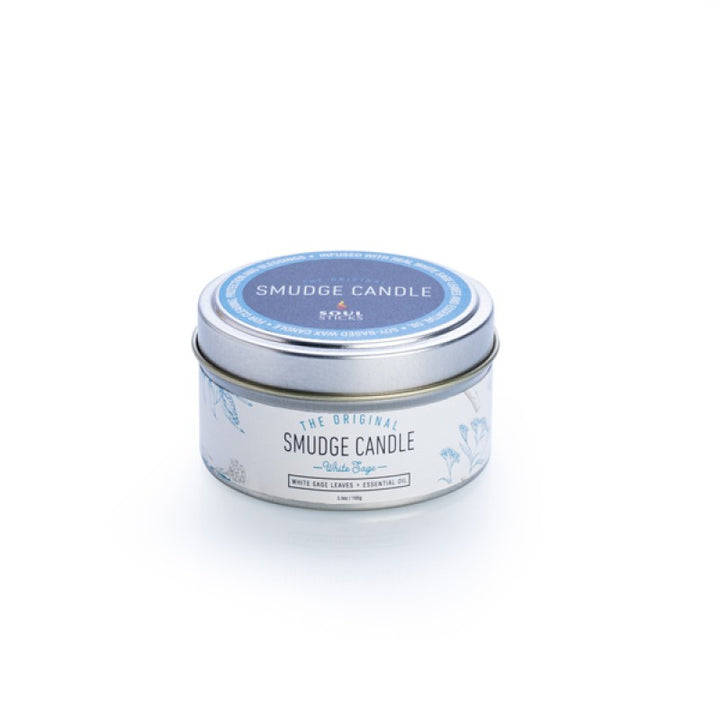 Smudge Candle White Sage 100g | Carpe Diem With Remi