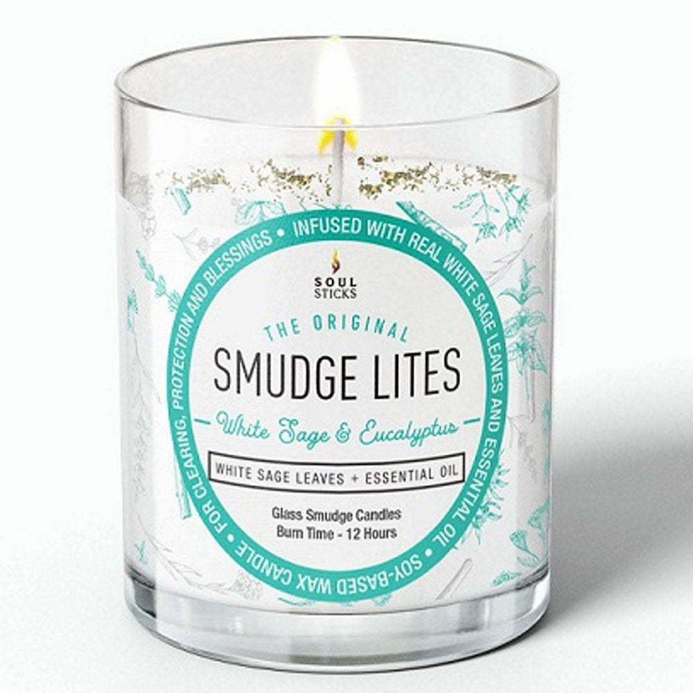 Candle Votive White Sage and Eucalyptus 12 Hrs