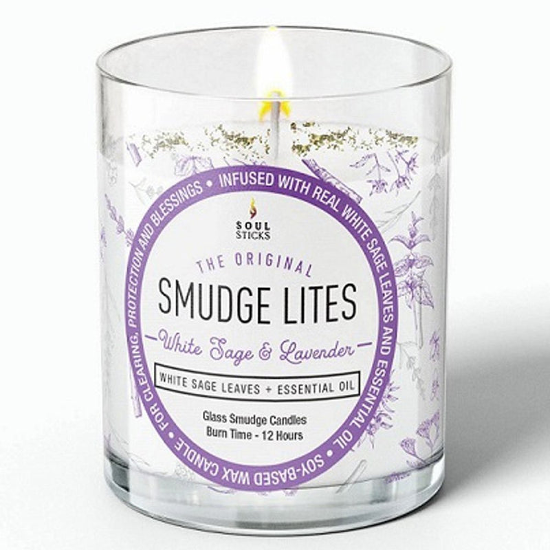 Candle Votive White Sage and Lavender 12 Hrs
