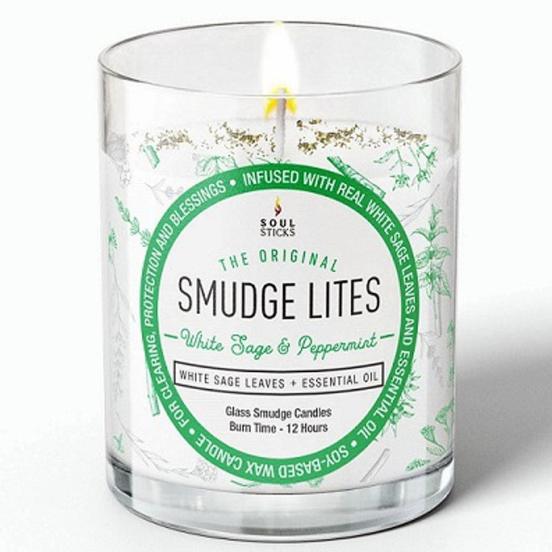 Candle Votive White Sage and Peppermint 12 Hrs