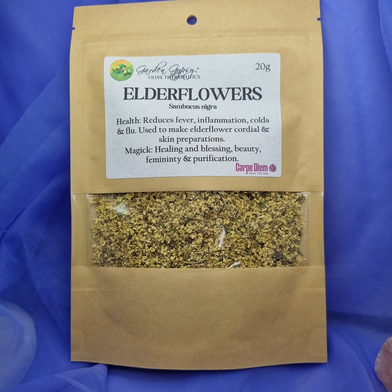 Herb Elderflowers 20g | Carpe Diem With Remi
