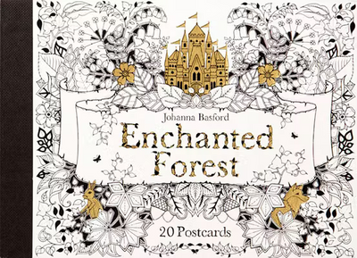 Enchanted Forest Postcards Colouring Book | Carpe Diem With Remi