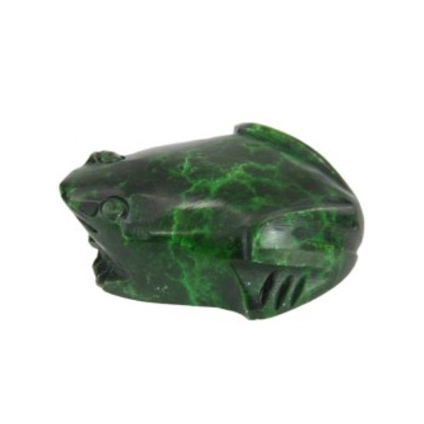 Soapstone Frog Hand Carved
