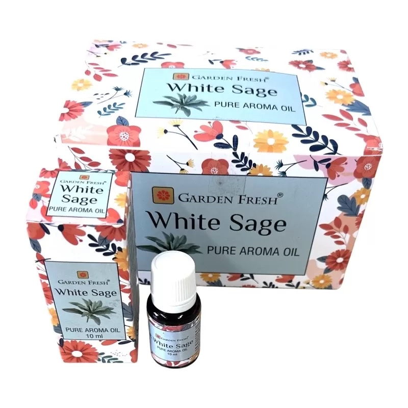 Fragrant Oil White Sage Garden Fresh 10ml