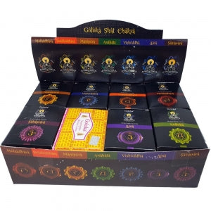 Mulaadhara Base Goloka Chakra Incense Cones | Carpe Diem With Remi