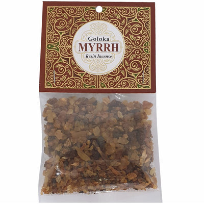 Frankincense and Myrrh Resin Goloka Hanging 30g | Carpe Diem With Remi