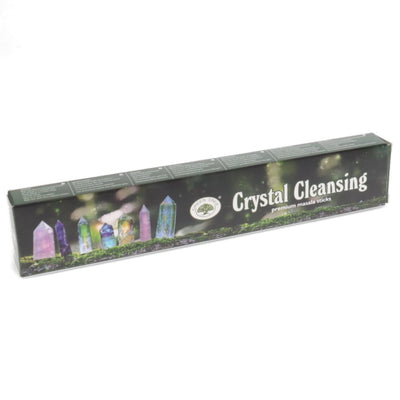 Green Tree Crystal Cleansing Incense 15 Gram | Carpe Diem With Remi