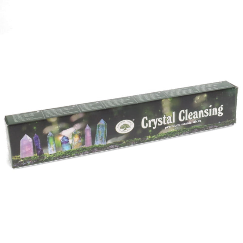 Green Tree Crystal Cleansing Incense 15 Gram | Carpe Diem With Remi
