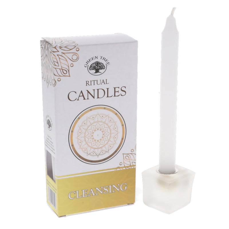 Green Tree Cleansing Ritual Candles 10 Pack