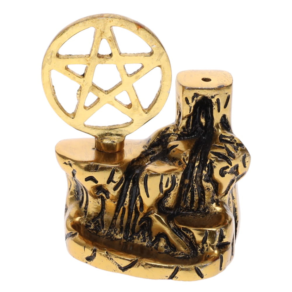 Backflow Burner Pentagram Gold Finish Was $30