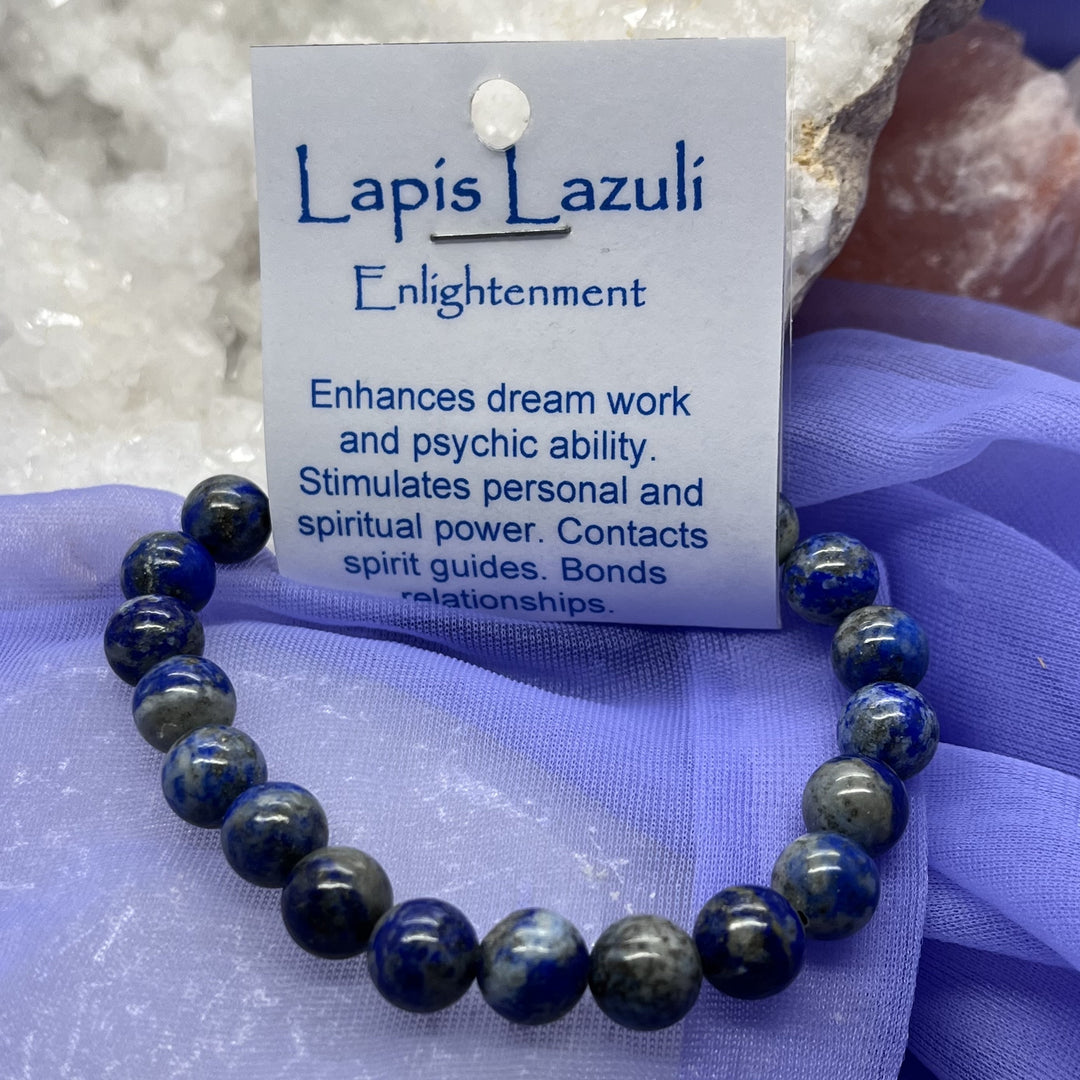 Bracelet Lapis Lazuli Bead 8mm