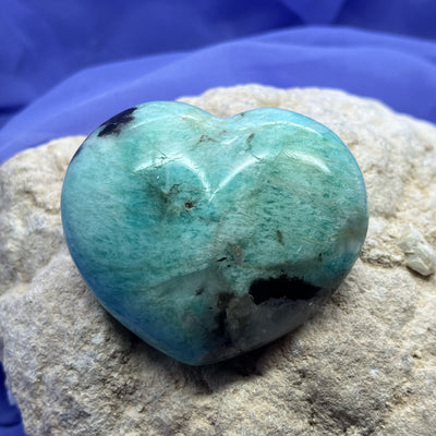 Heart Amazonite 5.2 cm | Carpe Diem With Remi