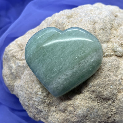 Green Aventurine Heart 5.3 cm | Carpe Diem With Remi
