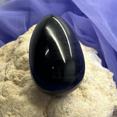 Rainbow Obsidian Egg XL 6.6 cm | Carpe Diem With Remi