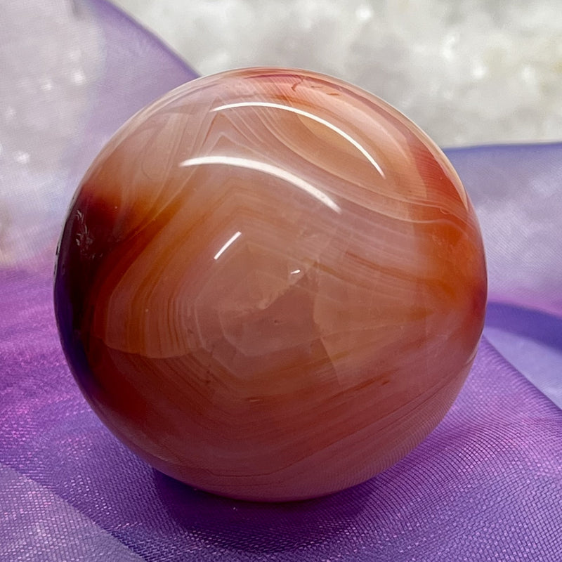 Sphere Carnelian 3.9 cm