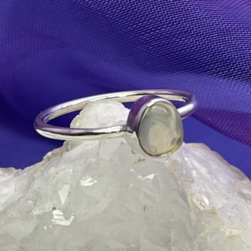 Ring Opal Ethiopian Freeform Size 7.0