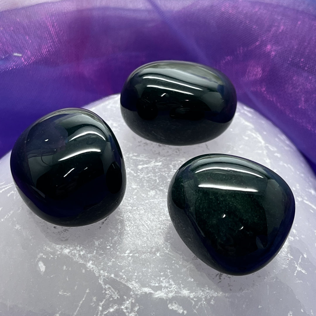 Jasper Green Tumble Stone - Nurturing