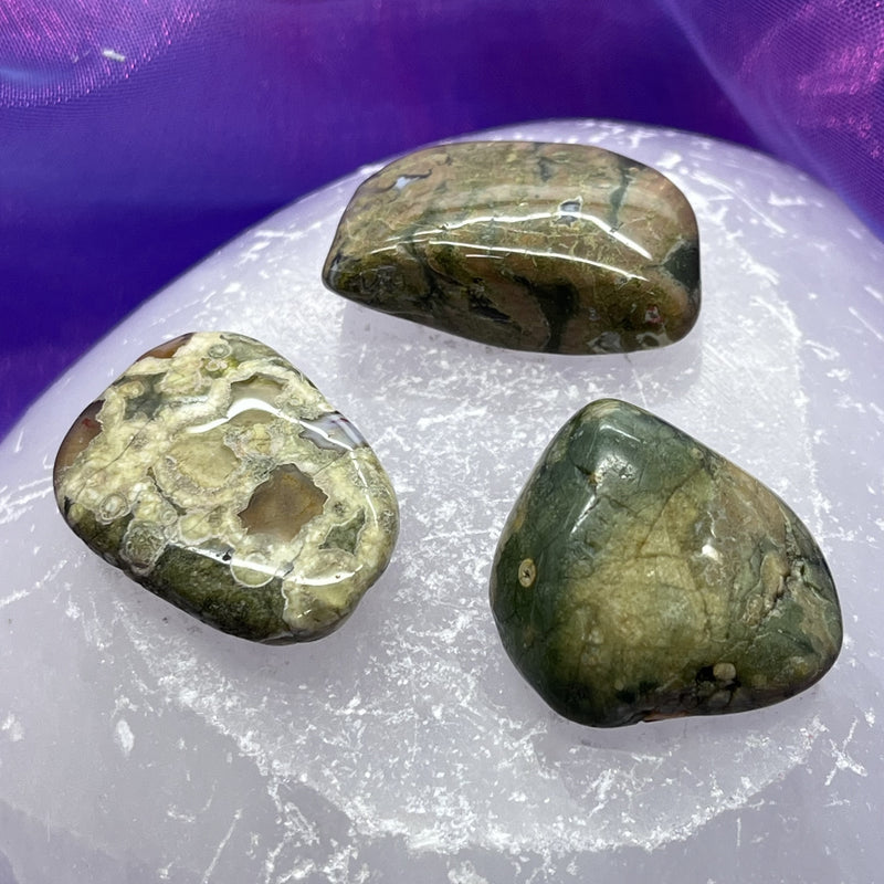 Rhyolite Tumble Stone - Hidden Talents