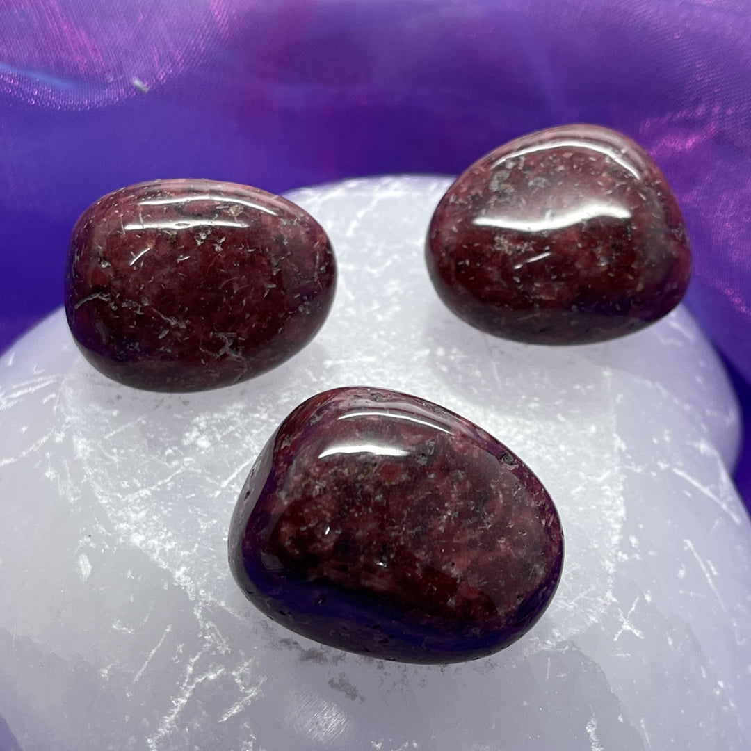 Ruby Red Jasper Tumble Physical Healer