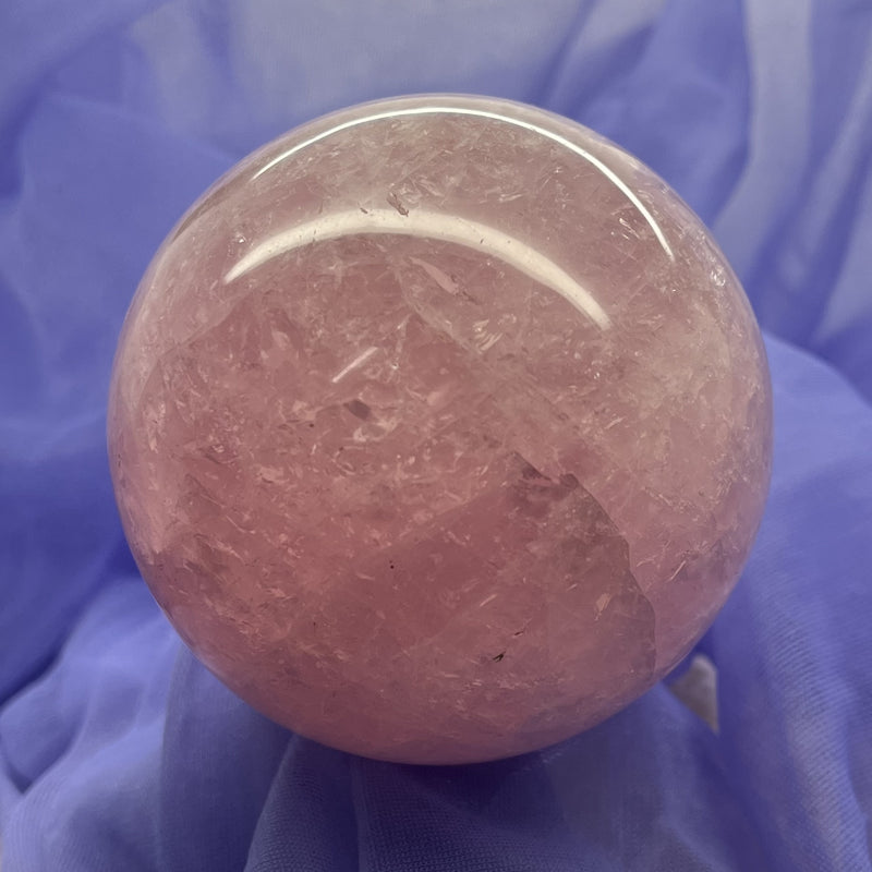 Sphere Rose Quartz 7.2 cm | Carpe Diem With Remi