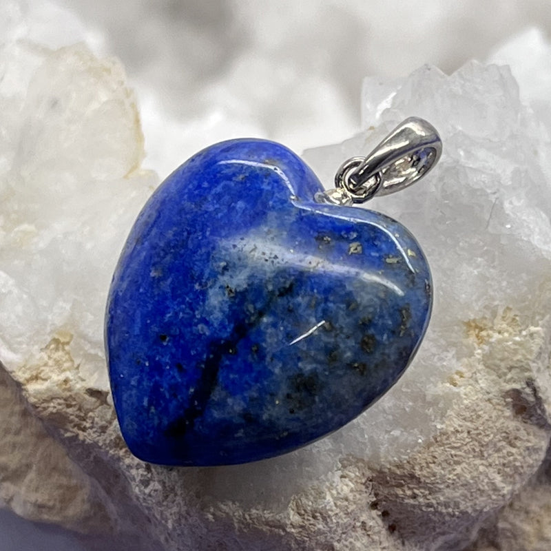 Heart Pendant Lapis Lazuli 2.6 cm