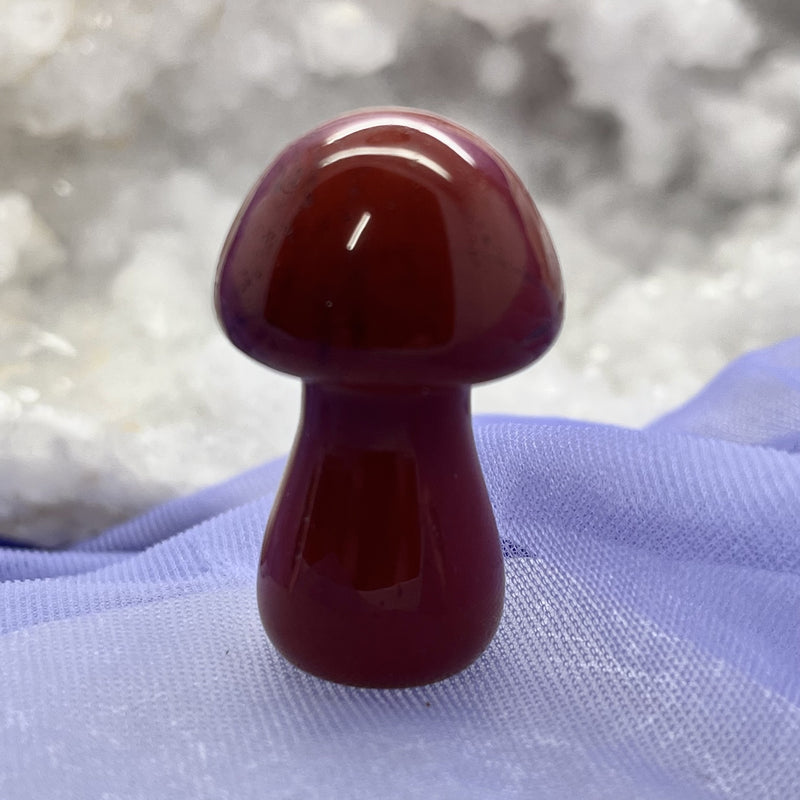 Mushroom Red Jasper Small 3.5 cm