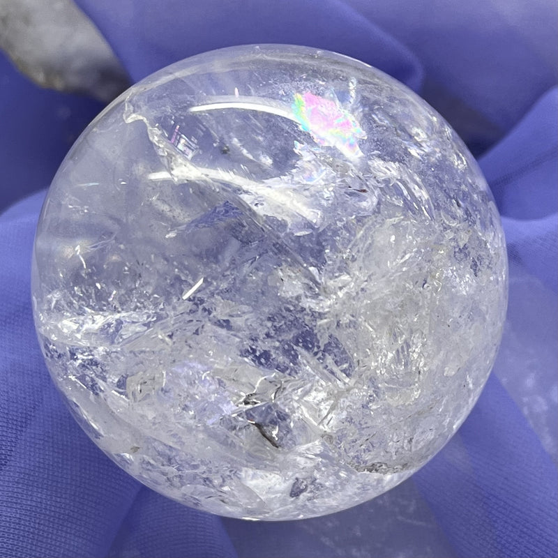 Sphere Clear Quartz 5.40 cm A Grade