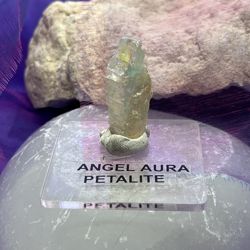 Angel Aura with Petalite 3.5 cm