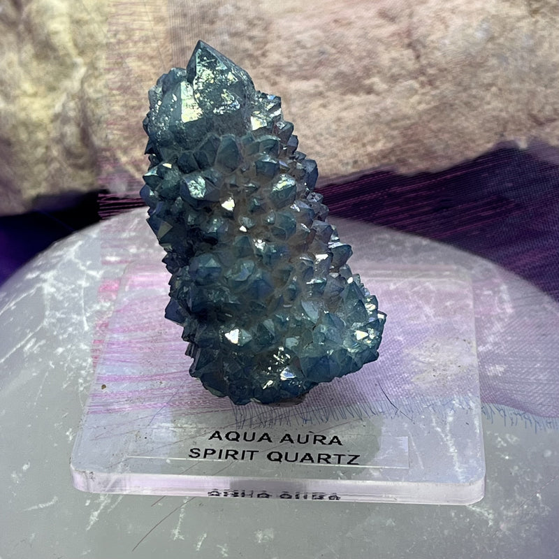 Aqua Aura Spirit Quartz 4.0 cm