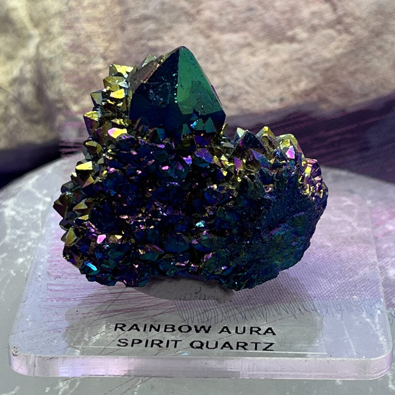 Rainbow Aura Spirit Quartz 3.0 cm