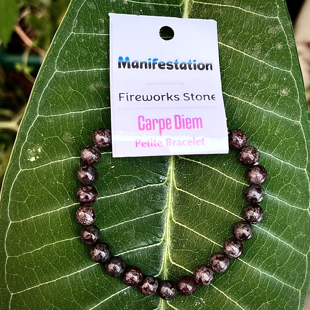 Bracelet Fireworks Stone Manifestation Petite 6mm Beads