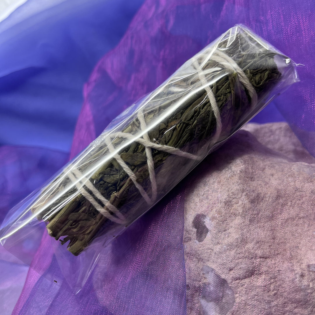 Smudge Stick White Sage and Rue 10 cm