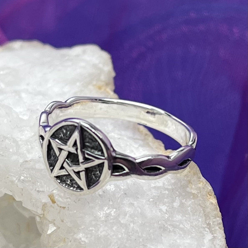 Ring Pentagram Mini 0.80 cm