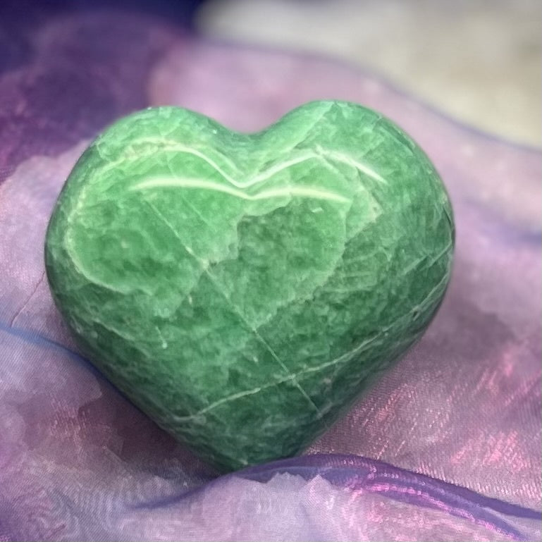 Heart  Amazonite 5.2 cm