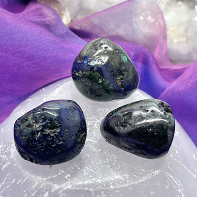 Azurite Malachite Tumble Stone | Carpe Diem With Remi