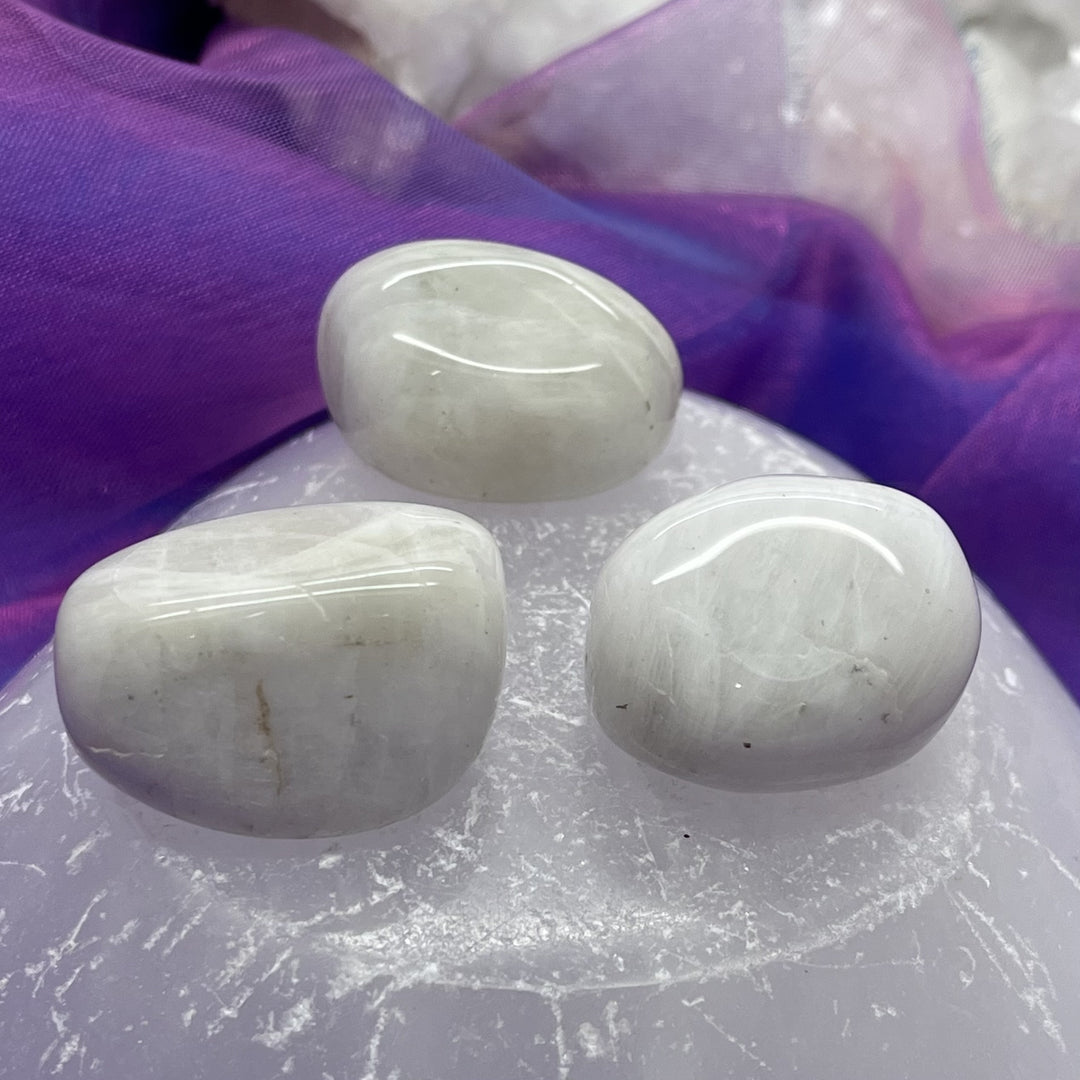 Moonstone Rainbow Tumble Stone