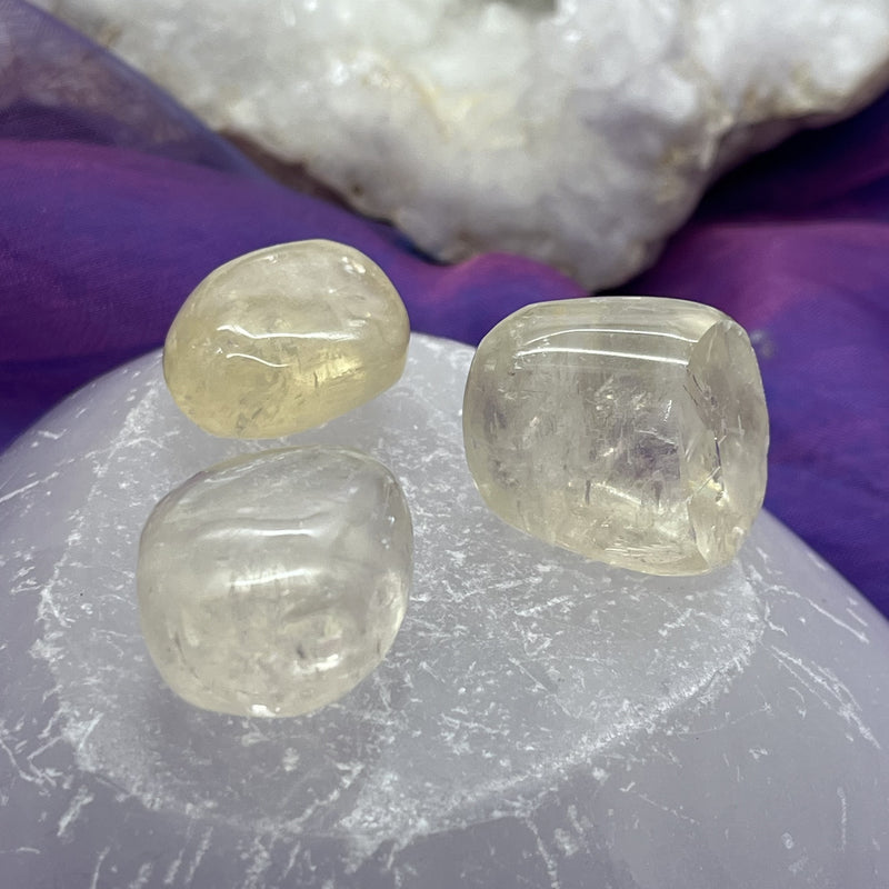 Calcite Gold Tumble Stone