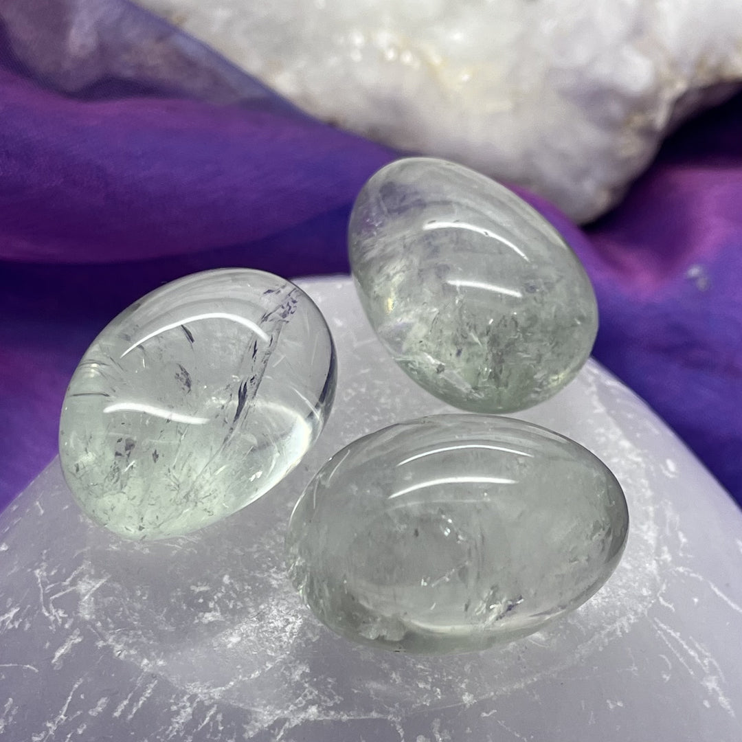 Prasiolite Tumble Green Amethyst