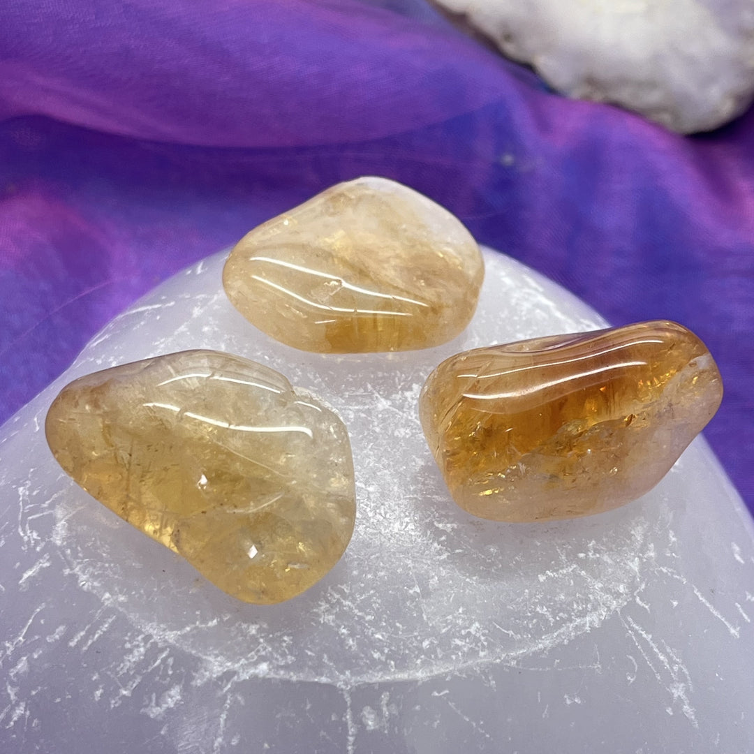 Citrine Tumble - Abundance