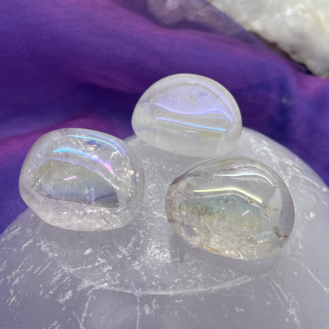 Angel Aura Tumble Stone