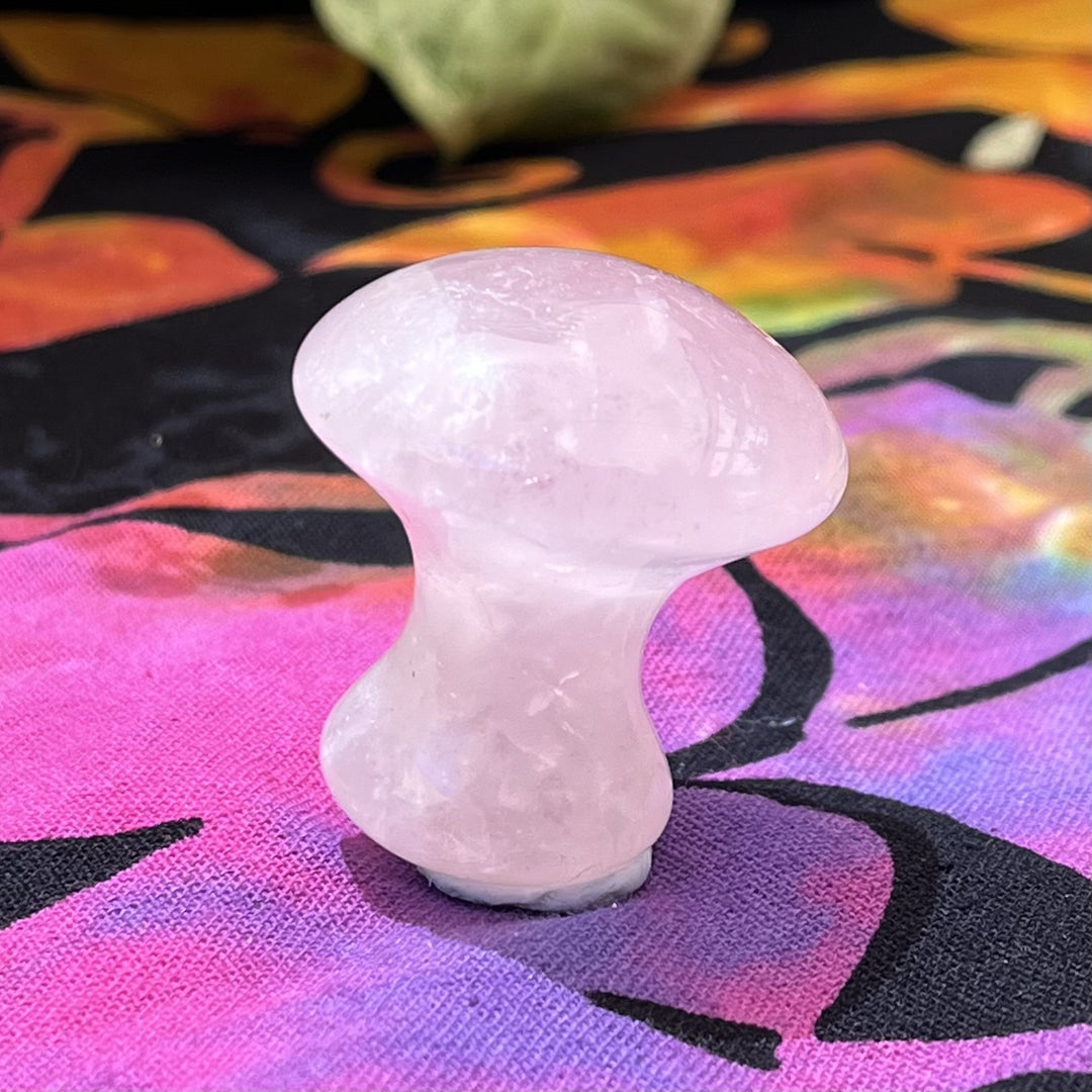 Gua Sha Mushroom Quartz Face Massager 4.0 cm