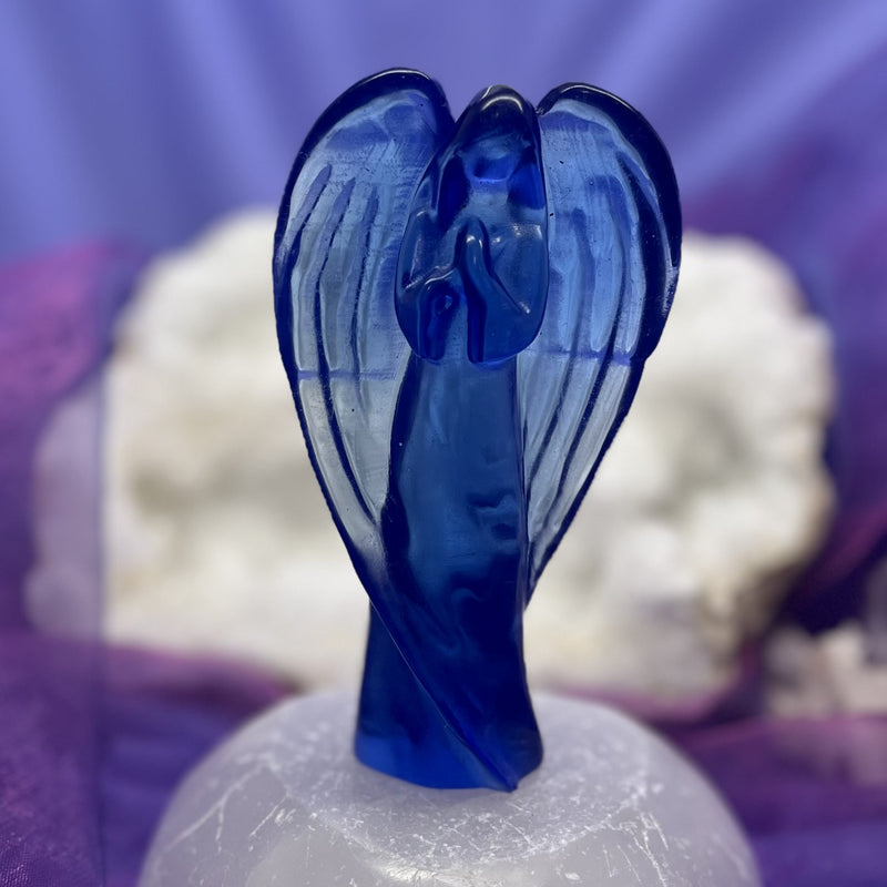 Angel Blue Opalite Standing 11.2 cm