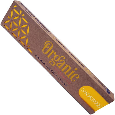 Organic Goodness Incense Sticks 15g Sandalwood | Carpe Diem With Remi
