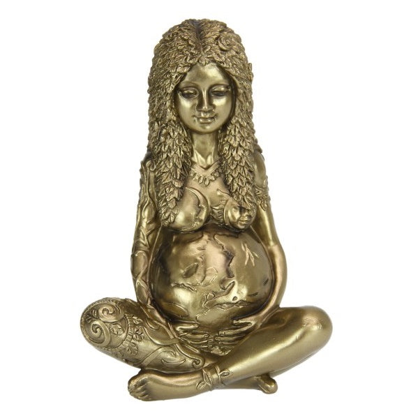 Mother Earth Gold Figurine 15 cm