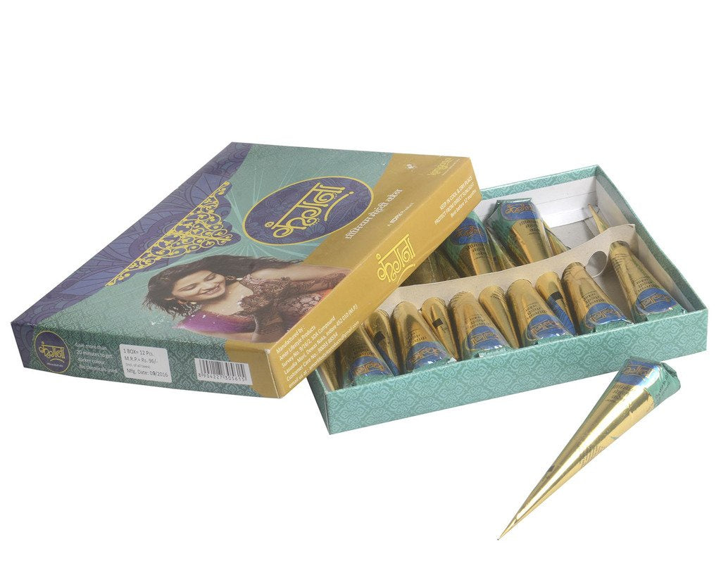 Henna Cones Natural Kangana 25g