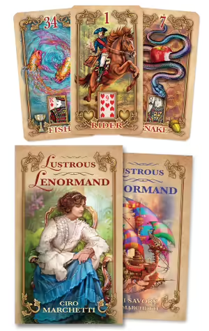 Lustrous Lenormand Tarot Cards