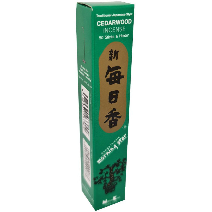 Morning Star SMALL 50 stick Cedarwood | Carpe Diem With Remi
