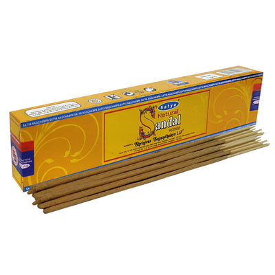 Natural Sandal Satya Incense Sticks 15g | Carpe Diem With Remi