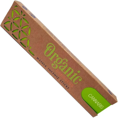 Organic Goodness Incense Sticks 15g Cannabis | Carpe Diem With Remi